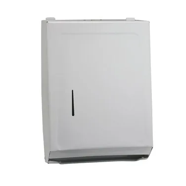 Winco TD-600 Wall Mounted Towel Cabinet, Metal / White