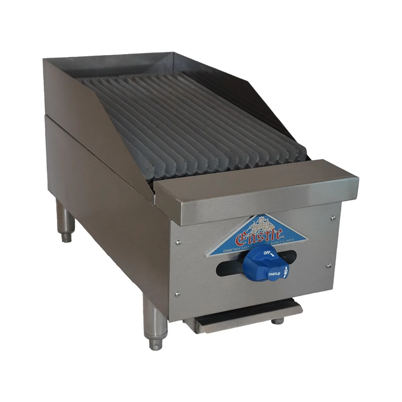 Comstock-Castle 3212RB 12" Countertop Gas Radiant Charbroiler w/ (1) Burner, 30.000 BTU