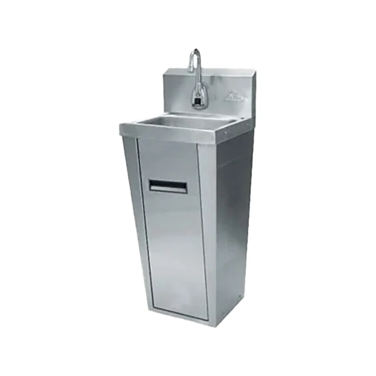 BK Resources BKHS-W-1410-PED 14" Pedestal Mounted Hand Sink without Faucet