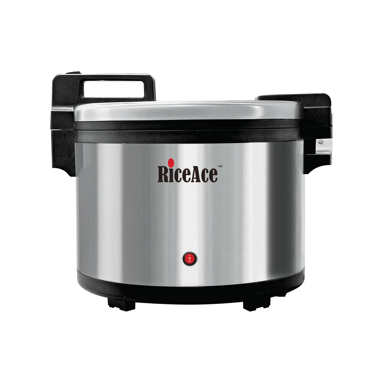 CACChina RCWM-100H Riceace Rice Warmer, 100 Cup, with Hinged Lid, Silver