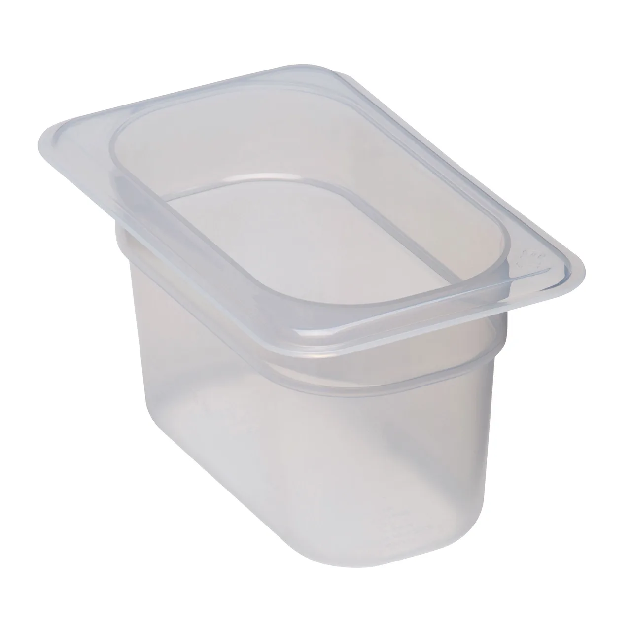 Cambro 94PP190 Food Pan – 1/9 Size, 4" Deep Translucent Polypropylene, NSF