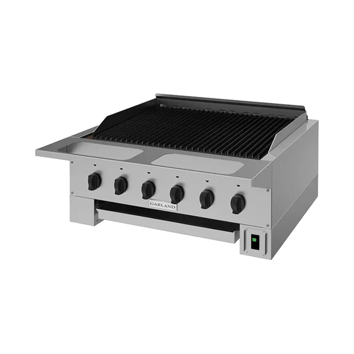 Garland US Range HEEGM36CL 34" Countertop Gas Radiant Charbroiler w/ (6) Burners, 87.000 BTU
