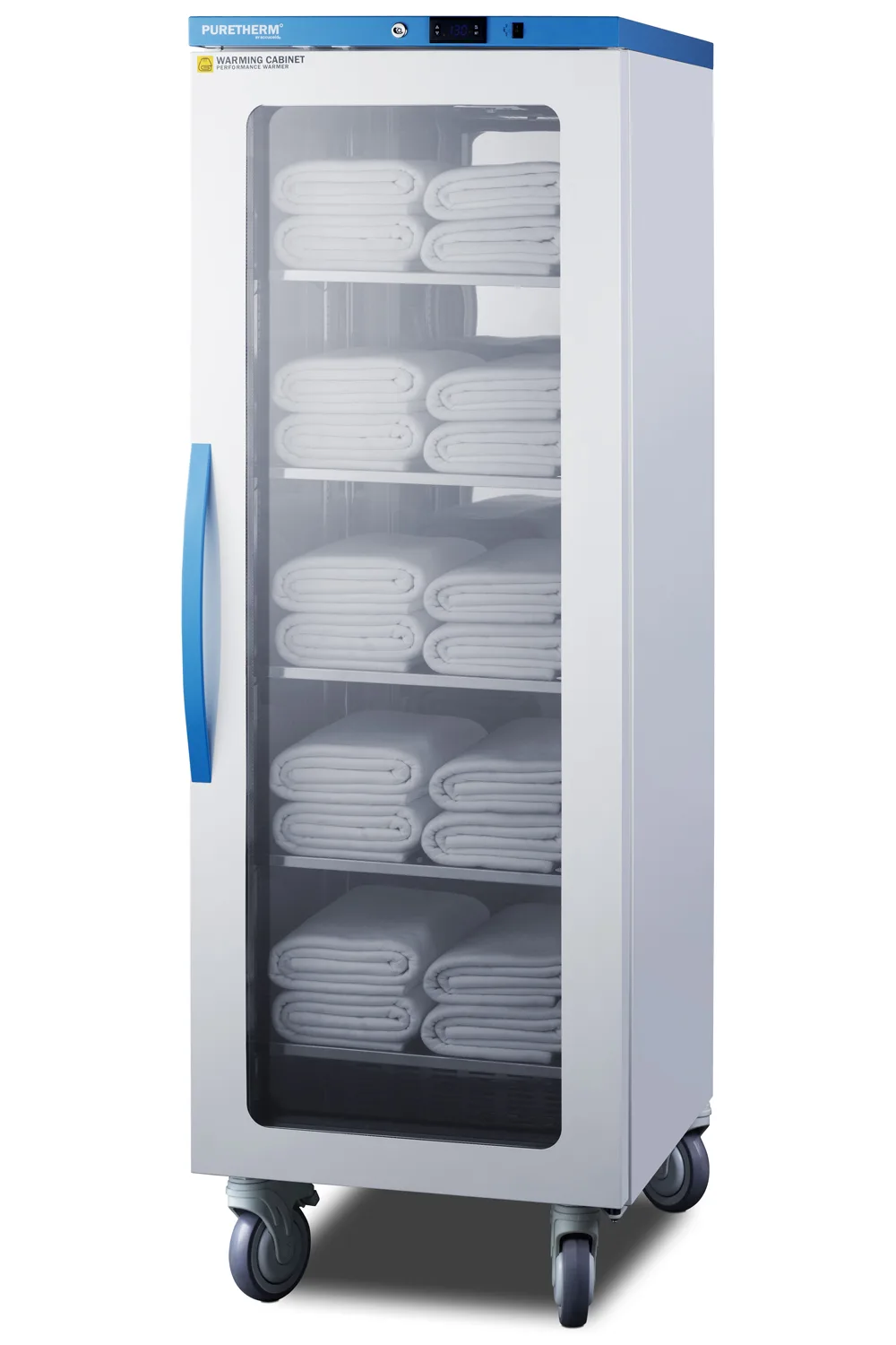 Summit AWC12PB Medical Linen / Blanket Warming Cabinet, 12.54 cu. ft., 24" W, Easy Mobility