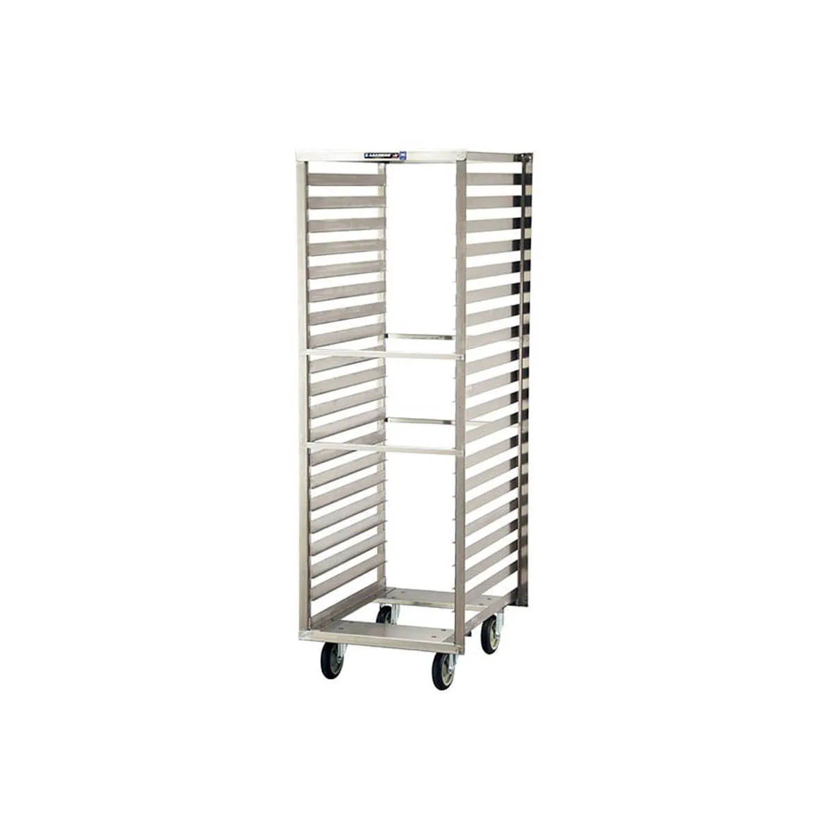 Lakeside 166 Full Height Polycarbonate Box & Steam Table Pan Rack w/ 20 Pan Capacity