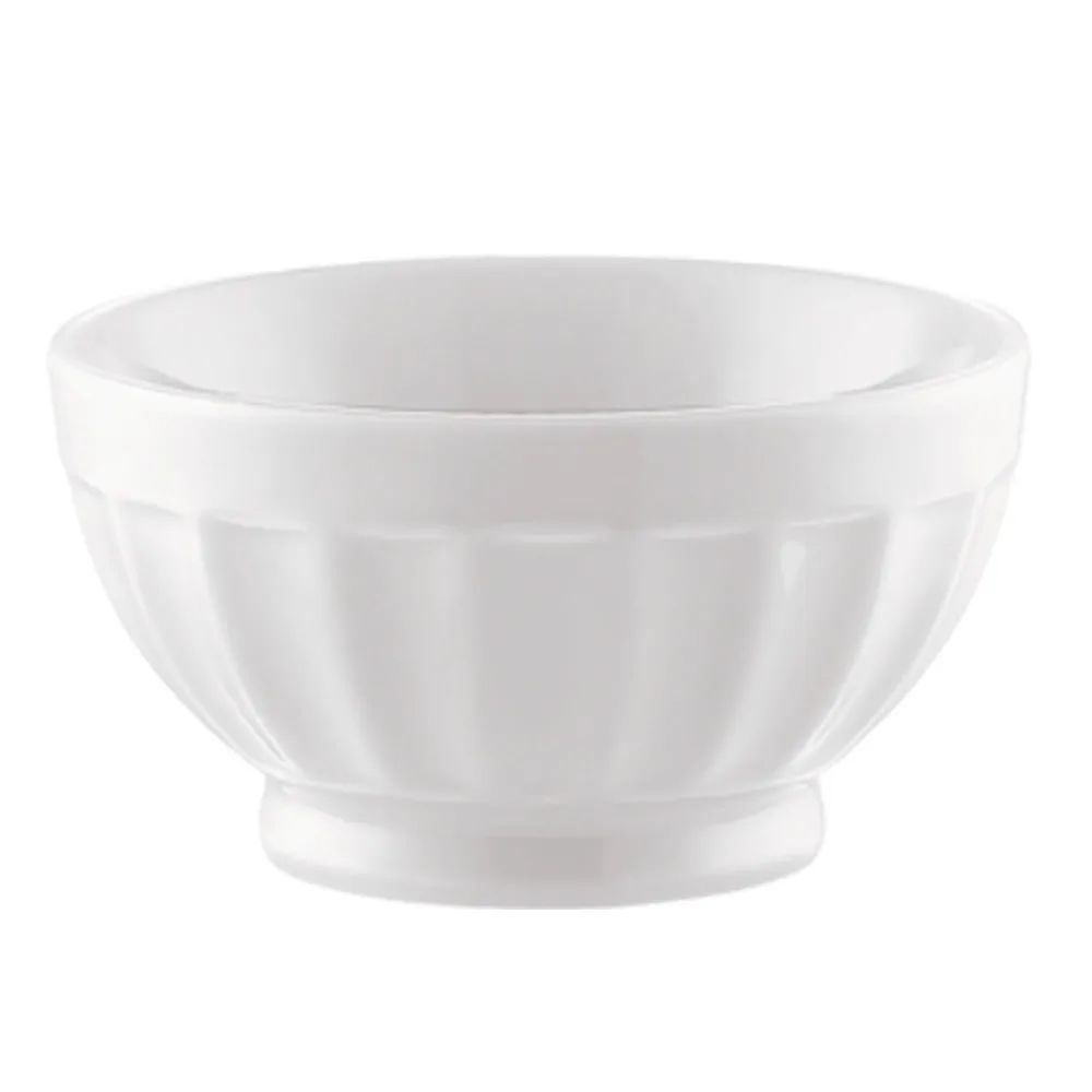 CAC China LTE-B5-P - RCN Latte Bowl, 18 oz, 5-¼" Dia x 2-7/8" H, Porcelain, Super White - 1 Dozen