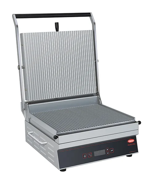 Hatco PG14G-1 Hatco Panini Grill, Single, Grooved Plates