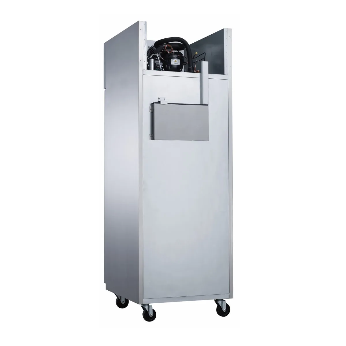 Dukers D28AF 27 1/2" One Section Reach In Freezer, (1) Right Hinge Solid Door, 115v