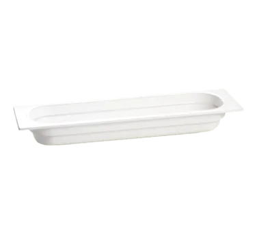 TableCraft CW330SBL 3‑Qt Aluminum Food Pan 20‑3/4" x 6‑3/8" 2‑1/2" Sky Blue Cold Holding