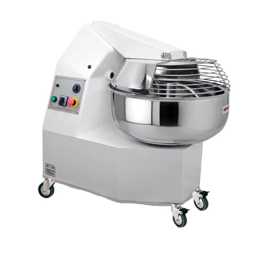 Omcan USA 44256 (Mx-It-0025) Dough Fork Mixer, 55 Lb. Capacity, 1 Speed, Timer