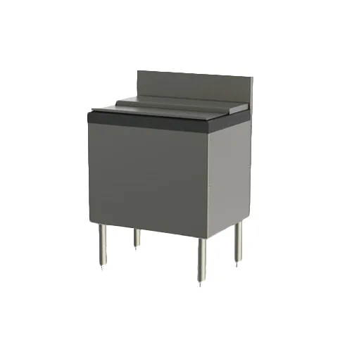 Perlick TSD36IC-EC10 Underbar Ice Bin/Cocktail Unit with 115 lbs. Ice Capacity 10-Circuit Cold Plate