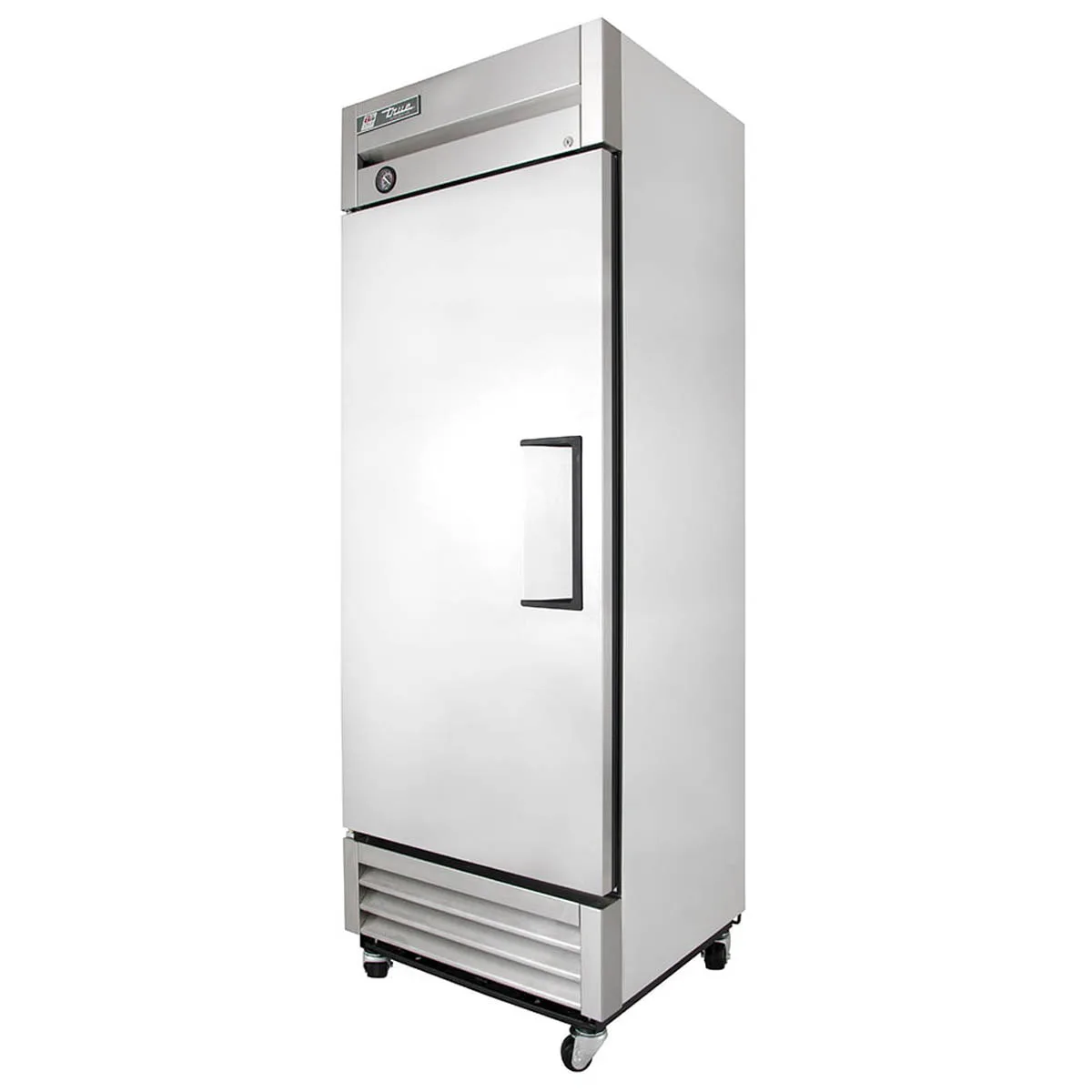True T-19-HC 27" 1-Section Reach-In Refrigerator w/ Solid Door, Bottom Mount, Stainless Steel Front-Aluminum Sides