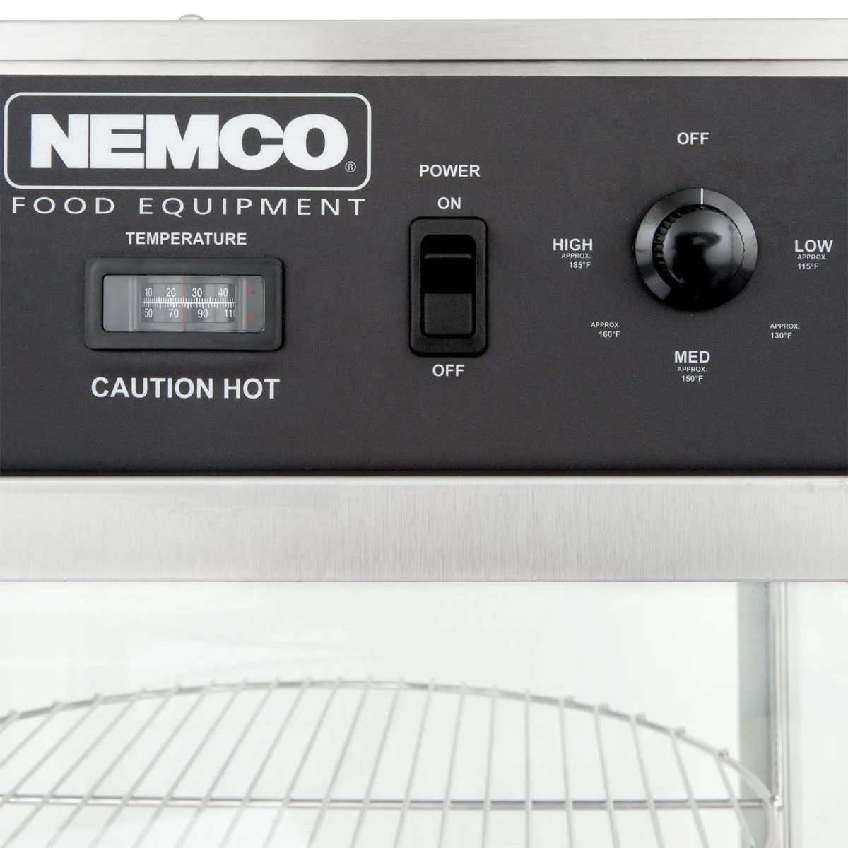 Nemco 6451-2 22" Countertop Pizza Merchandiser, 3 Shelves