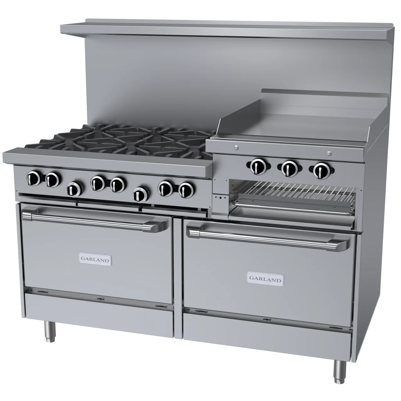 Garland US Range G60-6R24CR Gas 60" Restaurant Range