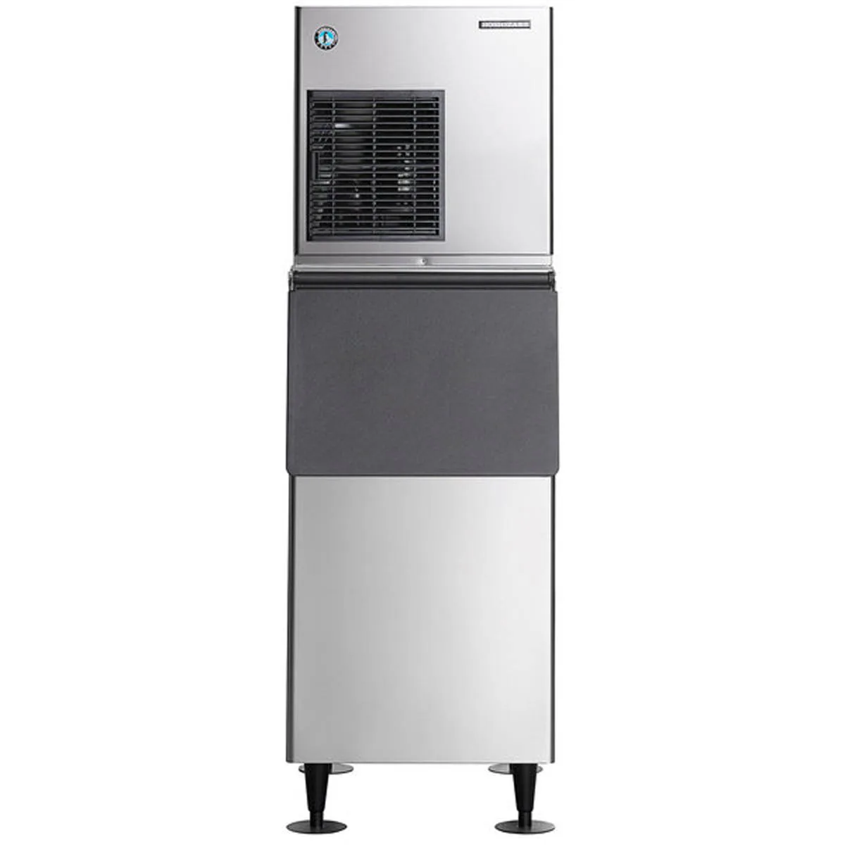 Hoshizaki F-450MAJ/B-300SF Air Cooled Flake 492 lb Ice Machine with Bin, 300 lb Storage