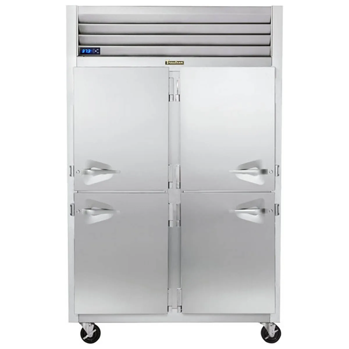 Traulsen G20001-032 52" Reach-In Refrigerator w/ 4 Solid Half-Doors (hinged right/left), Top Mount, 46 cu. ft.