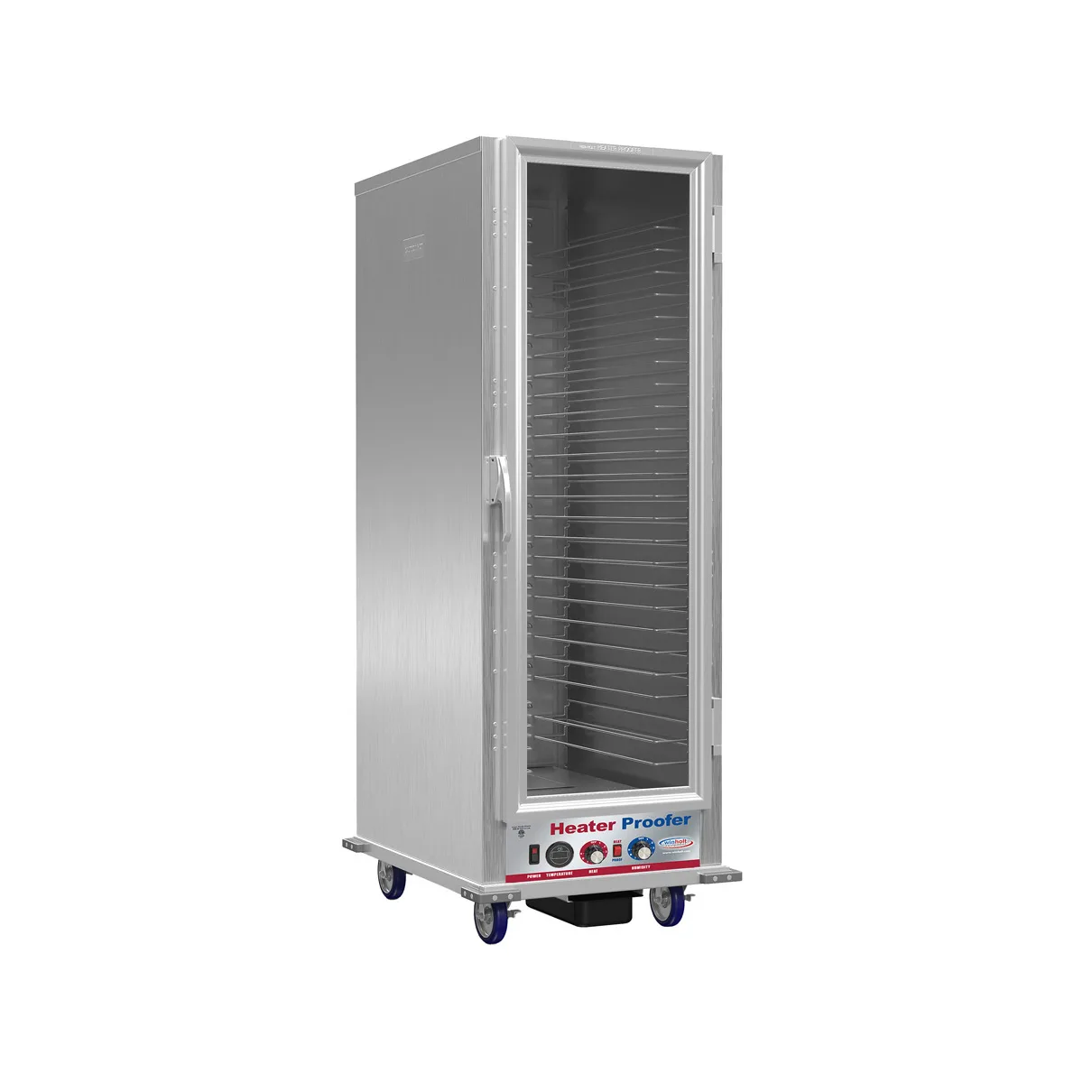 Winholt INHPL-1825-UNC Full Height Insulated Universal Runner Heater/Proofer Cabinet with Analog Drawer