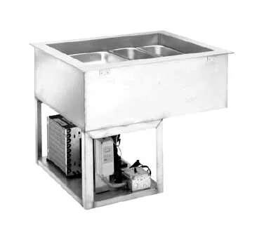 Wells RCP-7400 Four Pan Drop In Refrigerated Cold Food Well