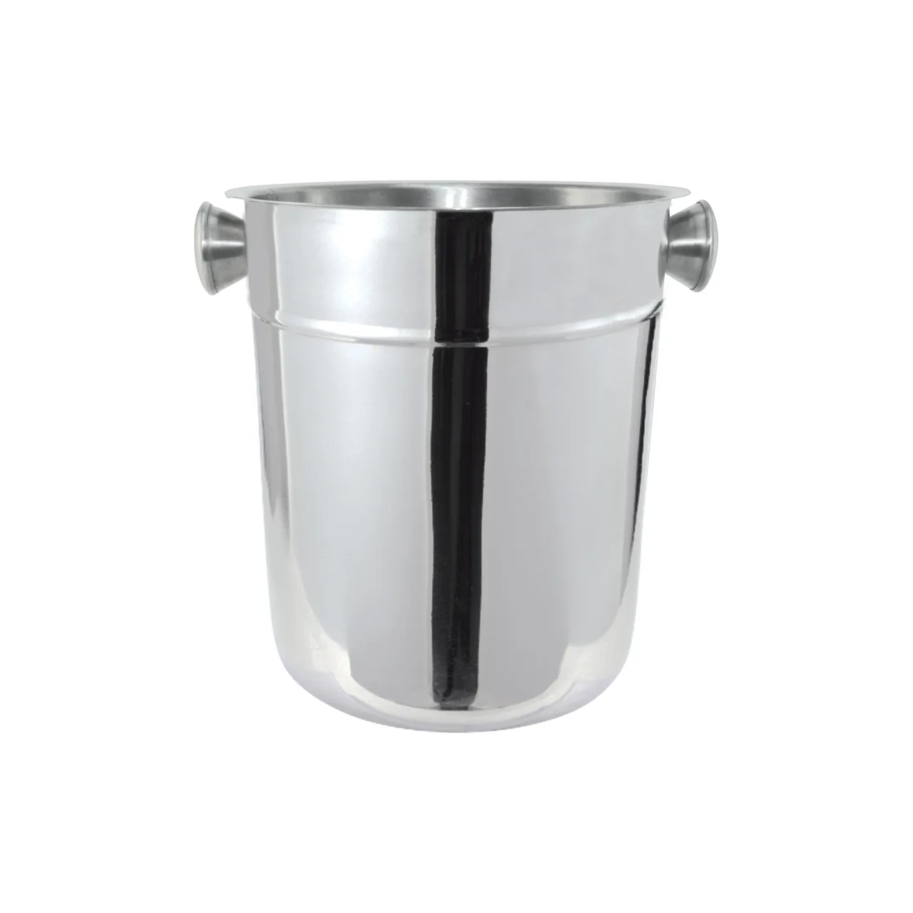 CAC China SWBT-8 Wine Bucket, 8 Qt Stainless Steel with Knob Handle, 5-9 Quart Capacity, Finish