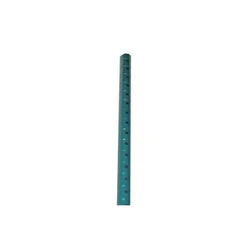 Serv-Ware GR86CWP 86"H Stationary Wire Shelving Post, Green Epoxy Finish, NSF Certified