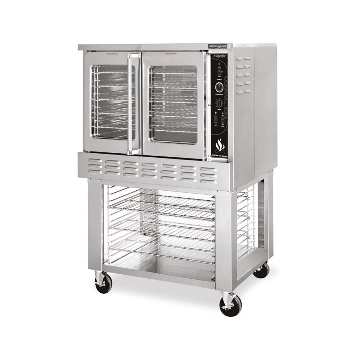 American Range M-HE Single Deck Gas Convection Oven with Thermostatic Controls