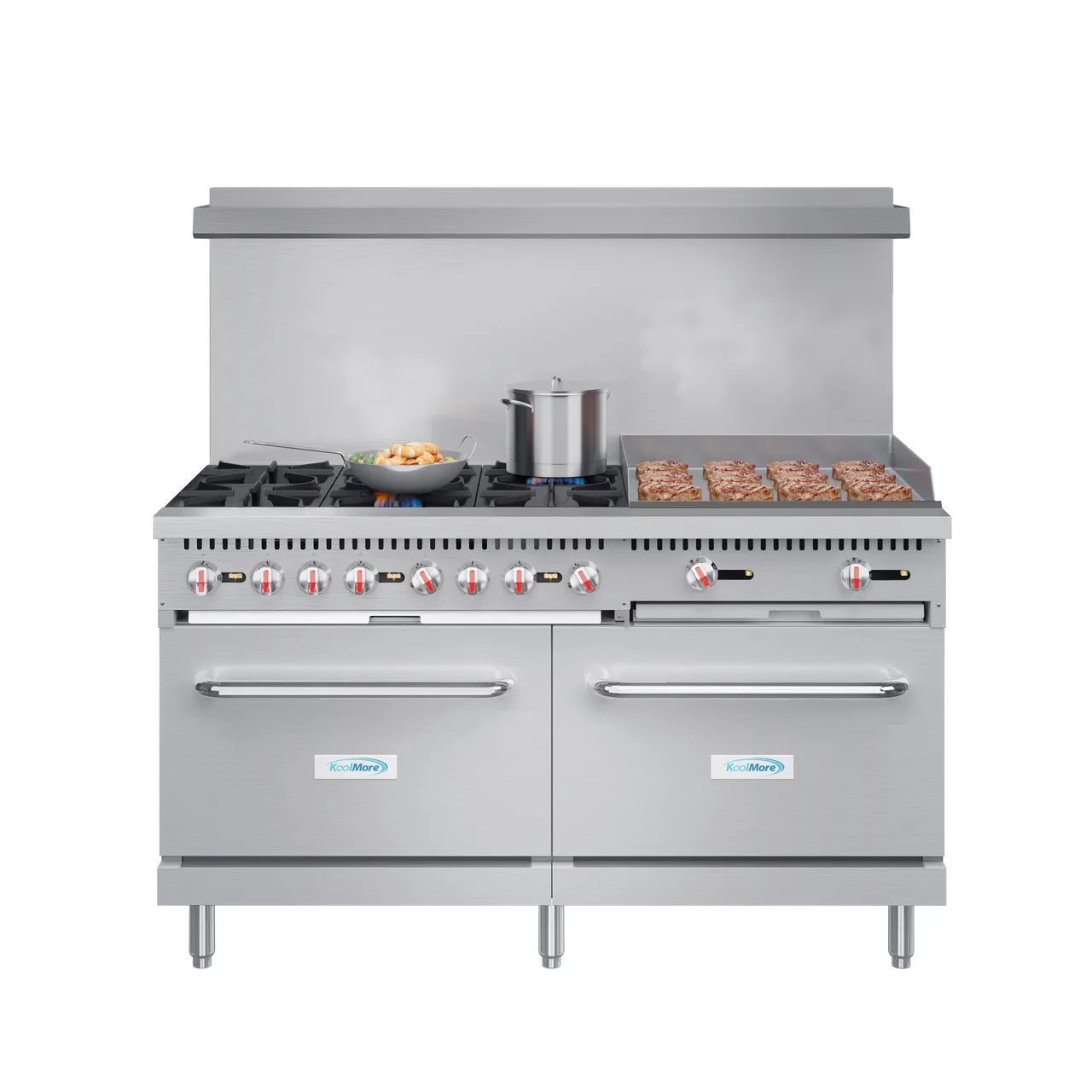 Koolmore KM-CRG60-LP 60" Gas Restaurant Range
