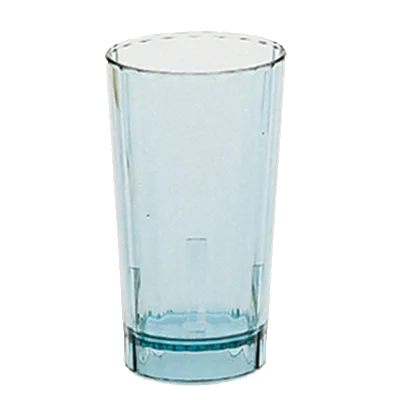 Cambro HT10CW196 - 10 oz Tumbler, 2-13/16" Top Dia, Fluted, Polycarbonate Azure Blue, USA Made