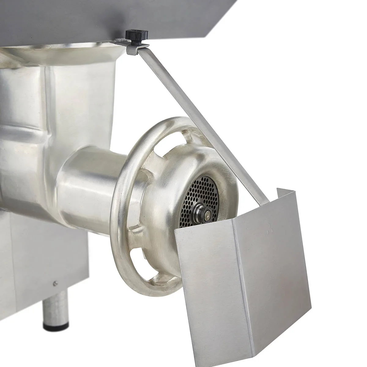 Pro-Cut KG-32-MP Bench Electric Meat Grinder, #32 Hub, 3 HP, 3300 lbs/hr, 3/16" Plate, Cast Iron Headstock, 220V 2.25kW