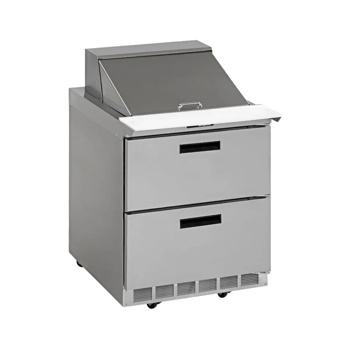 Delfield D4427NP-6 27" 1-Section Sandwich and Salad Prep Table, 2-Drawers, 6 Pans, 8.2 Cu. Ft.