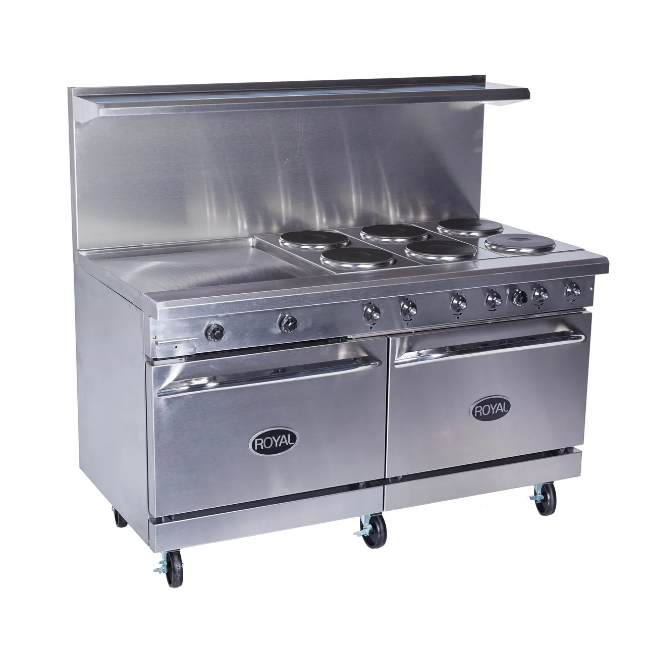 Royal Range of California RRE-8GT24-C Restaurant Range, Electric, 72"