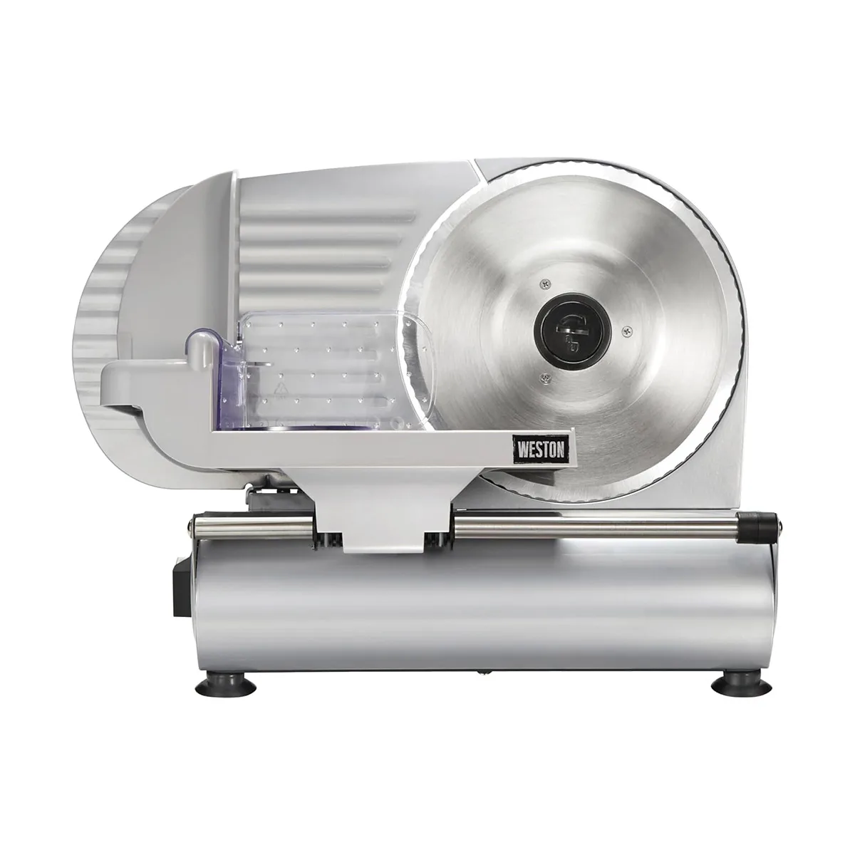 Hamilton Beach 61-0901-W Meat Slicer – 9" Stainless Steel Blade, Belt-Driven, Tilting Tray, 150W 120V, Aluminum Housing