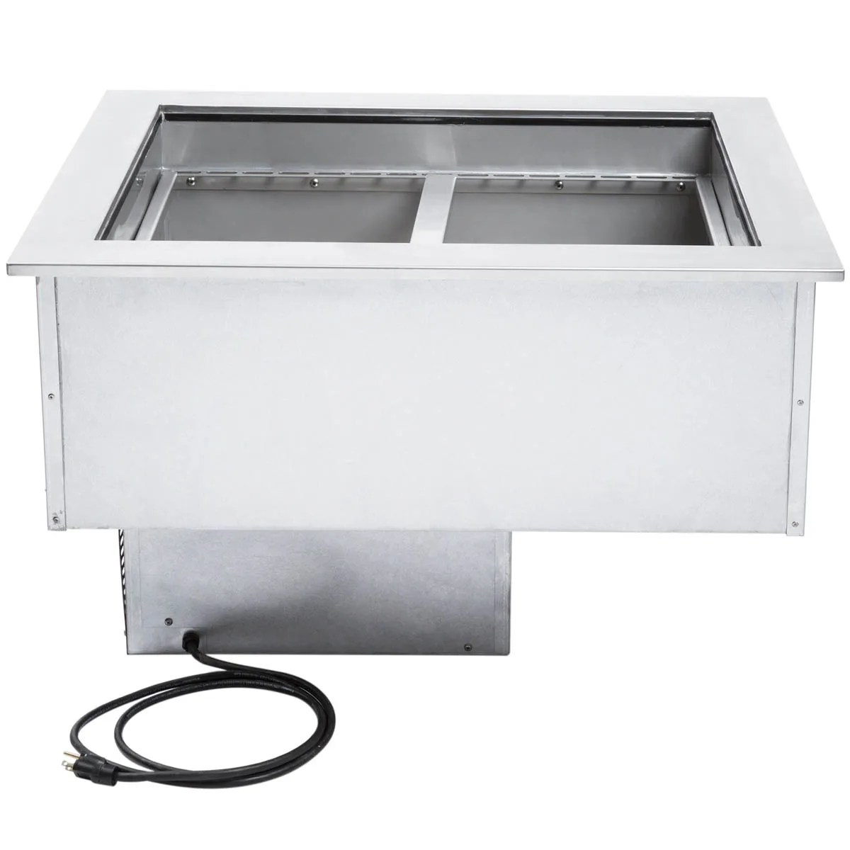 APW Wyott CW-2 Drop-in Refrigerated Cold Food Well, 2 Pan