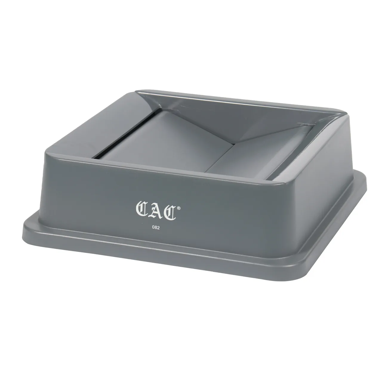 CAC China TCSQ-D35GRY Trash Receptacle Lid / Top