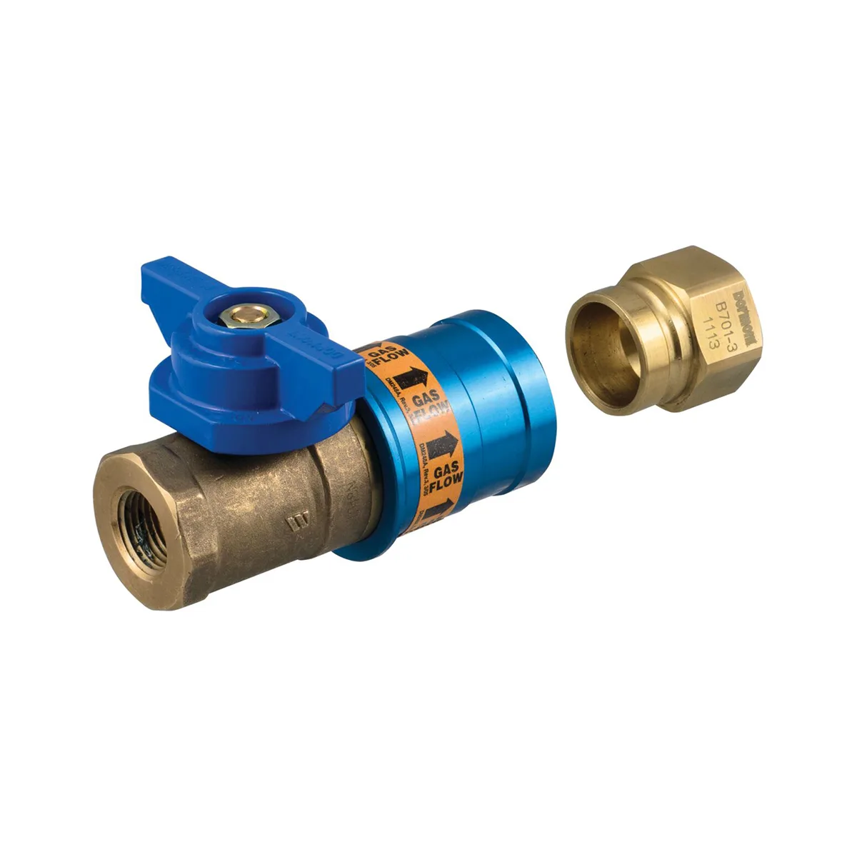 Dormont CF-50 Quick Disconnect Coupler – 1/2" Safety Quik® QDV Water Appliance Connector