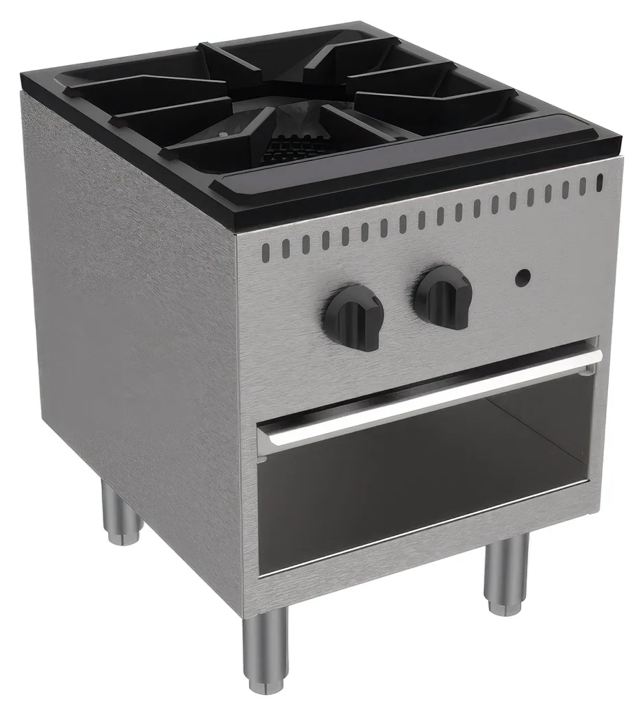 Serv-Ware SSSP-1-LP-SA Gas Stock Pot Range