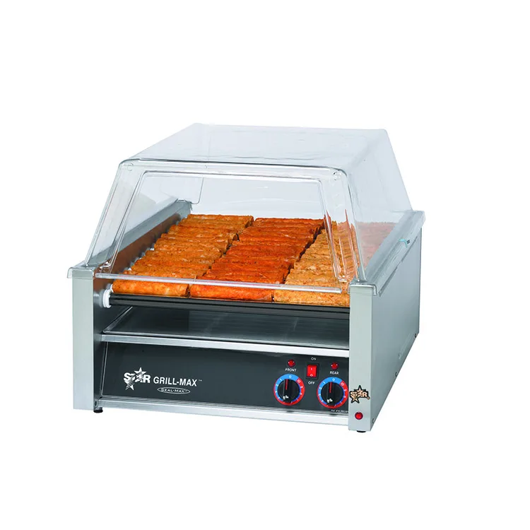 Star 45ST Grill-Max® Hot Dog Grill, Roller-Type, Stadium Seating