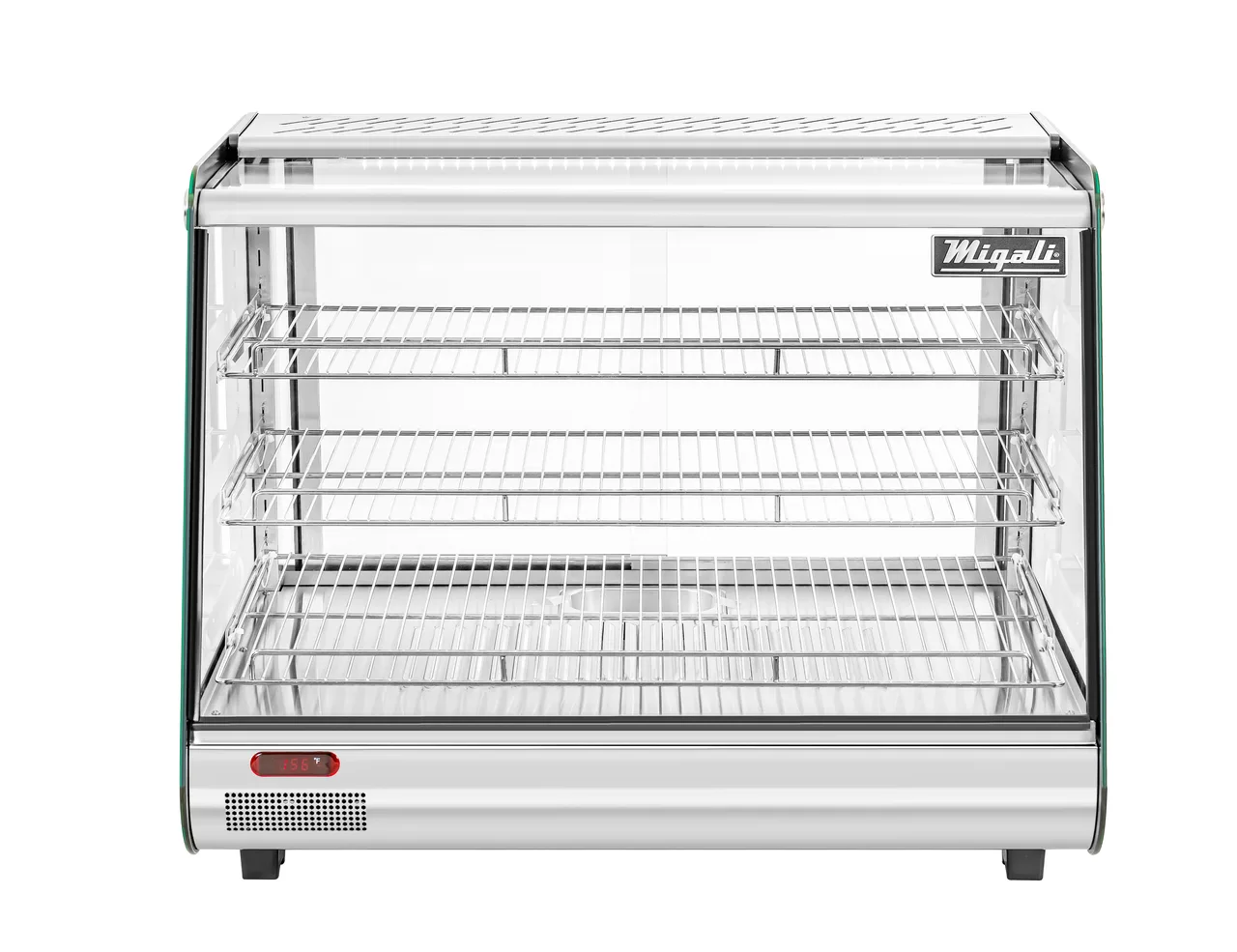 Migali C-HCT34 33.1" Competitor Series® Heated Countertop Display Case, 5.6 cu. ft.
