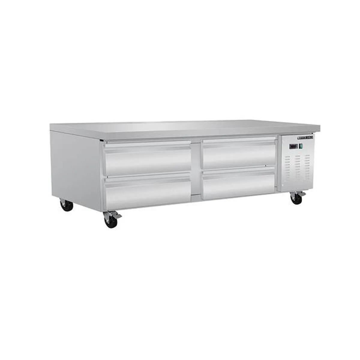 Maxx Cold MXCB72HC 74" X-Series Refrigerated Chef Base w/ 4 Drawers, 11.1 cu. ft.