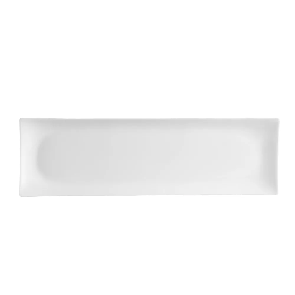 CACChina SHA-41 Sushia Platter 13-5/8"L x4"W x1"H Porcelain Dishwasher/Oven/MW Safe - Dozen