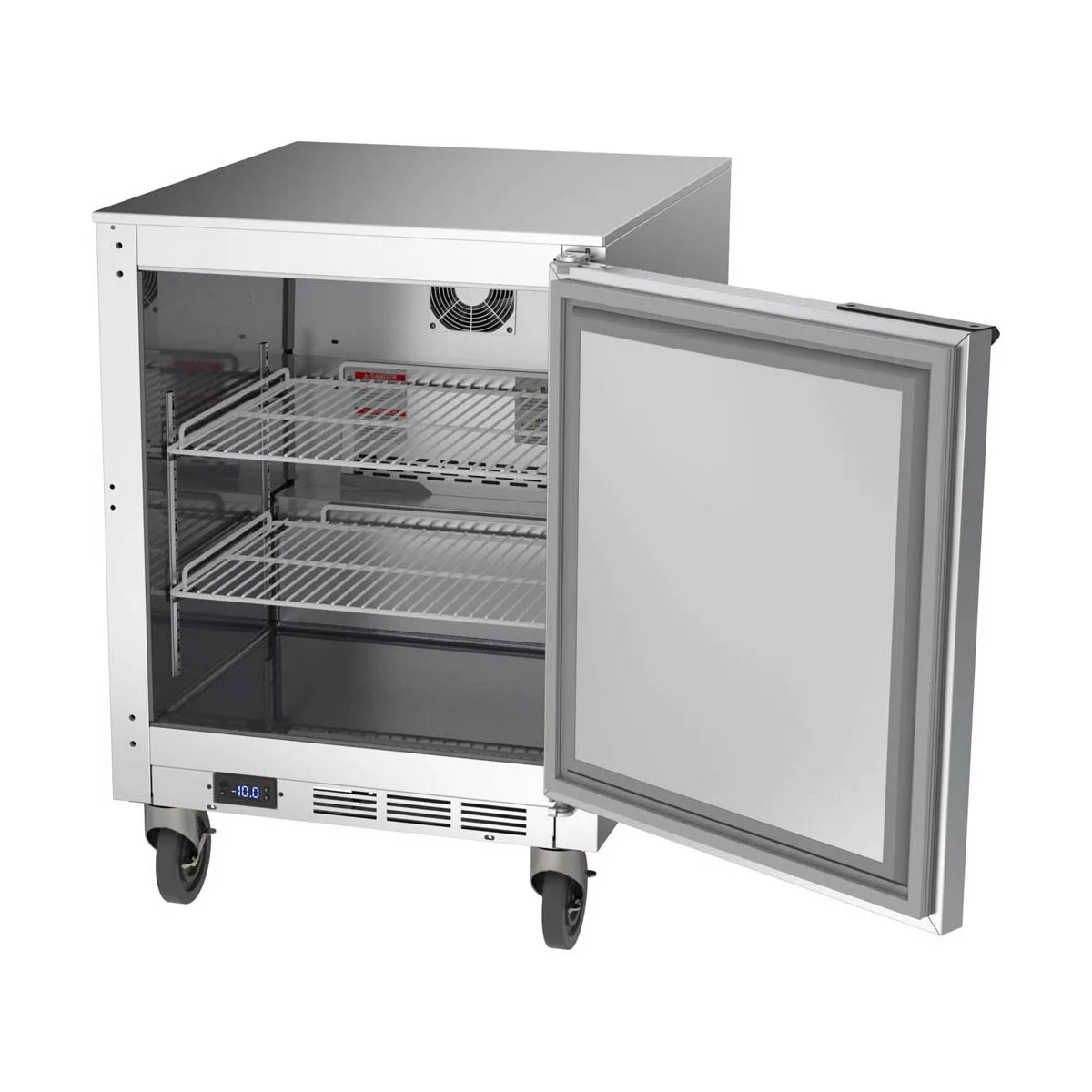 Beverage Air UCF24AHC 24" 1-Section Undercounter Freezer w/ 1 Door, 4.9 cu. ft.