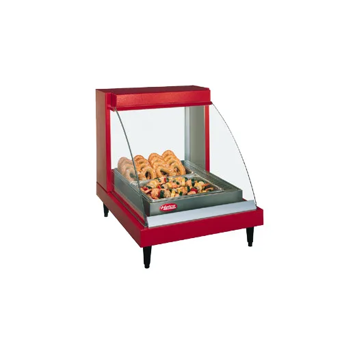 Hatco GRCDH-1P 20" Full Service Countertop Glo-Ray® Designer Heated Display Case With Humidity