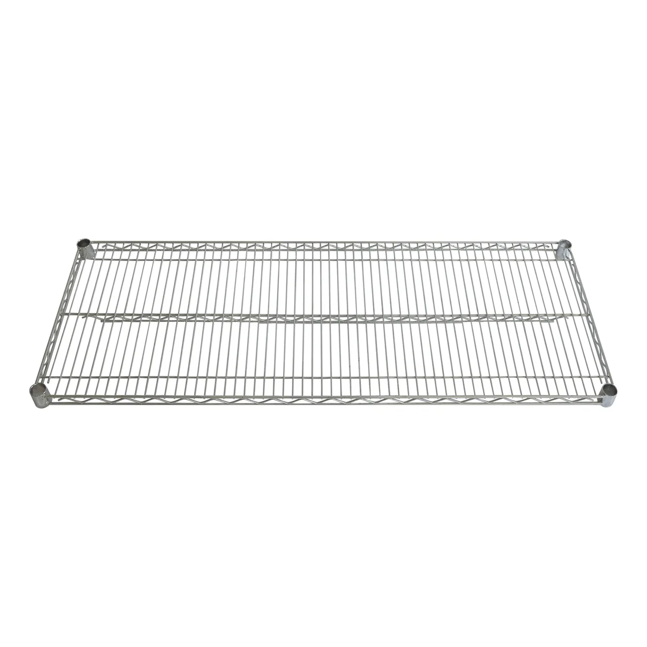 CAC China ACWS-1854 Heavy Duty Wire Shelving Unit, 54"L x 18"D, Chrome Finish, 600 lbs Capacity