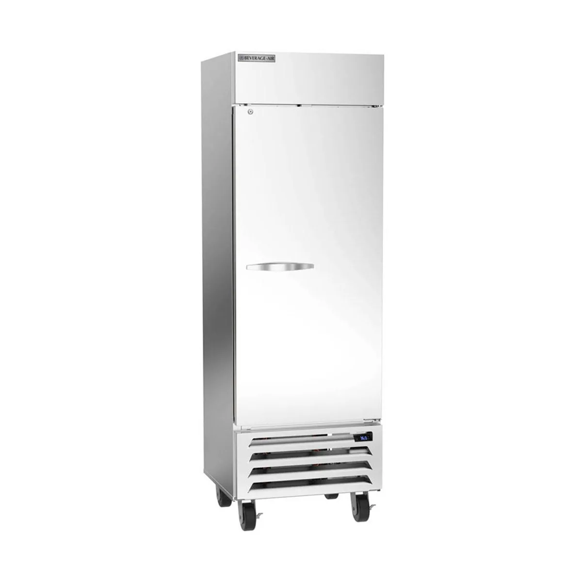 Beverage Air HBR19HC-1, 27" 1-Section Reach-In Refrigerator w/ Solid Full Door, Bottom Mount, 1/4 hp, 17.9 cu. ft.