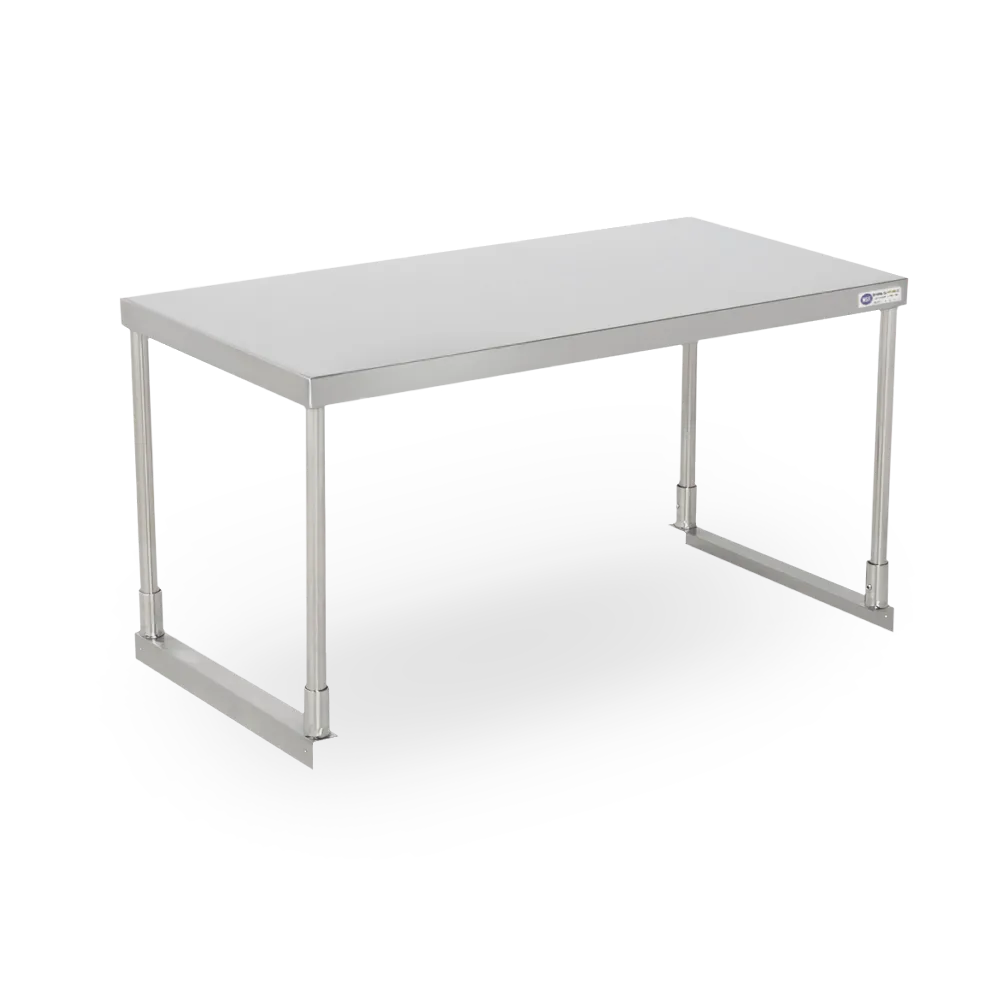 Steel Works SWSOS-1260 Over Shelf, Single Tier, 18Ga/430 Stainless Steel