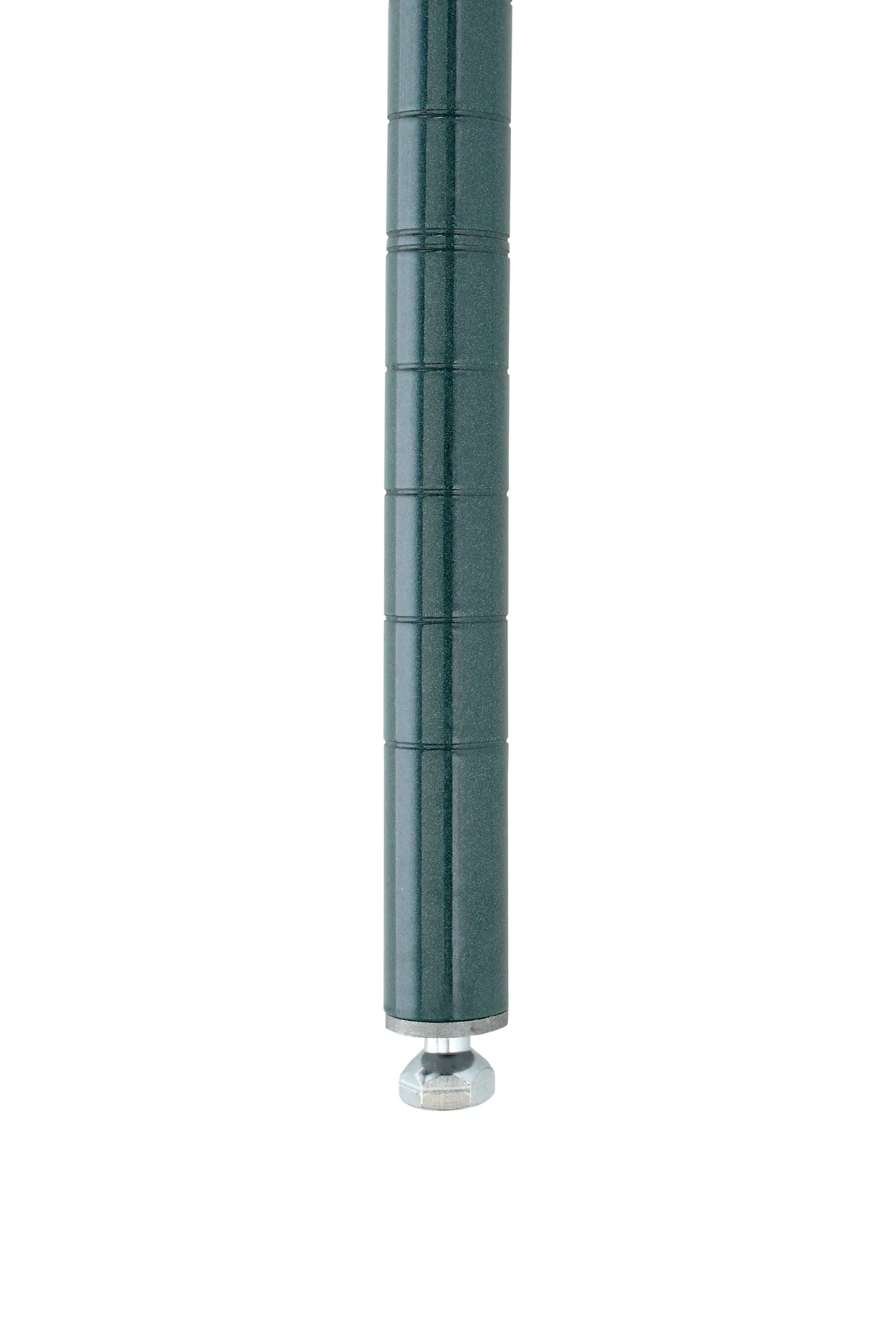 Metro 74PK3 Super Erecta SiteSelect Post, 74.5H, Stationary, Epoxy Coated, Green