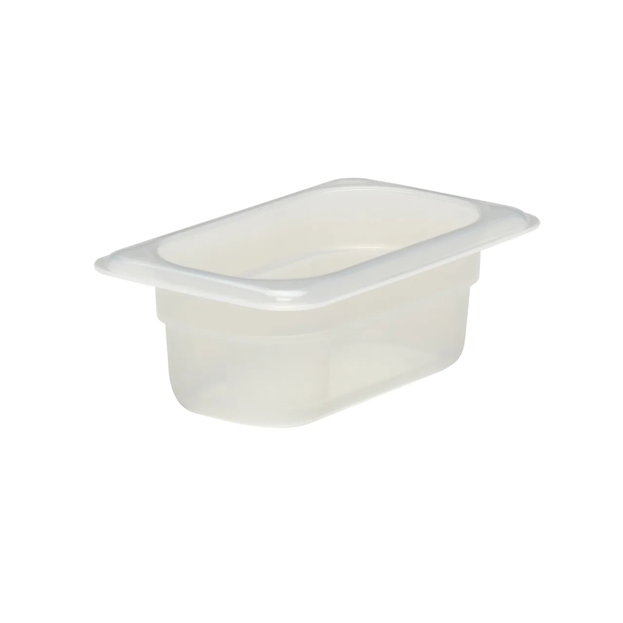 Cambro 92PP190 Pan - 1/9 Size, 2.5" Deep, Translucent Polypropylene, NSF