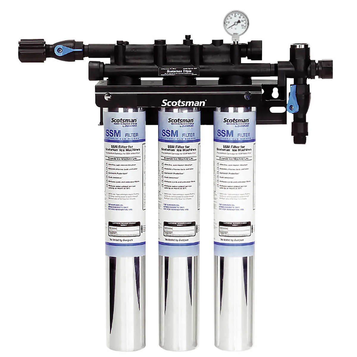 Scotsman SSM3-P SSM Plus Triple Water Filtration System, Removes Chlorine