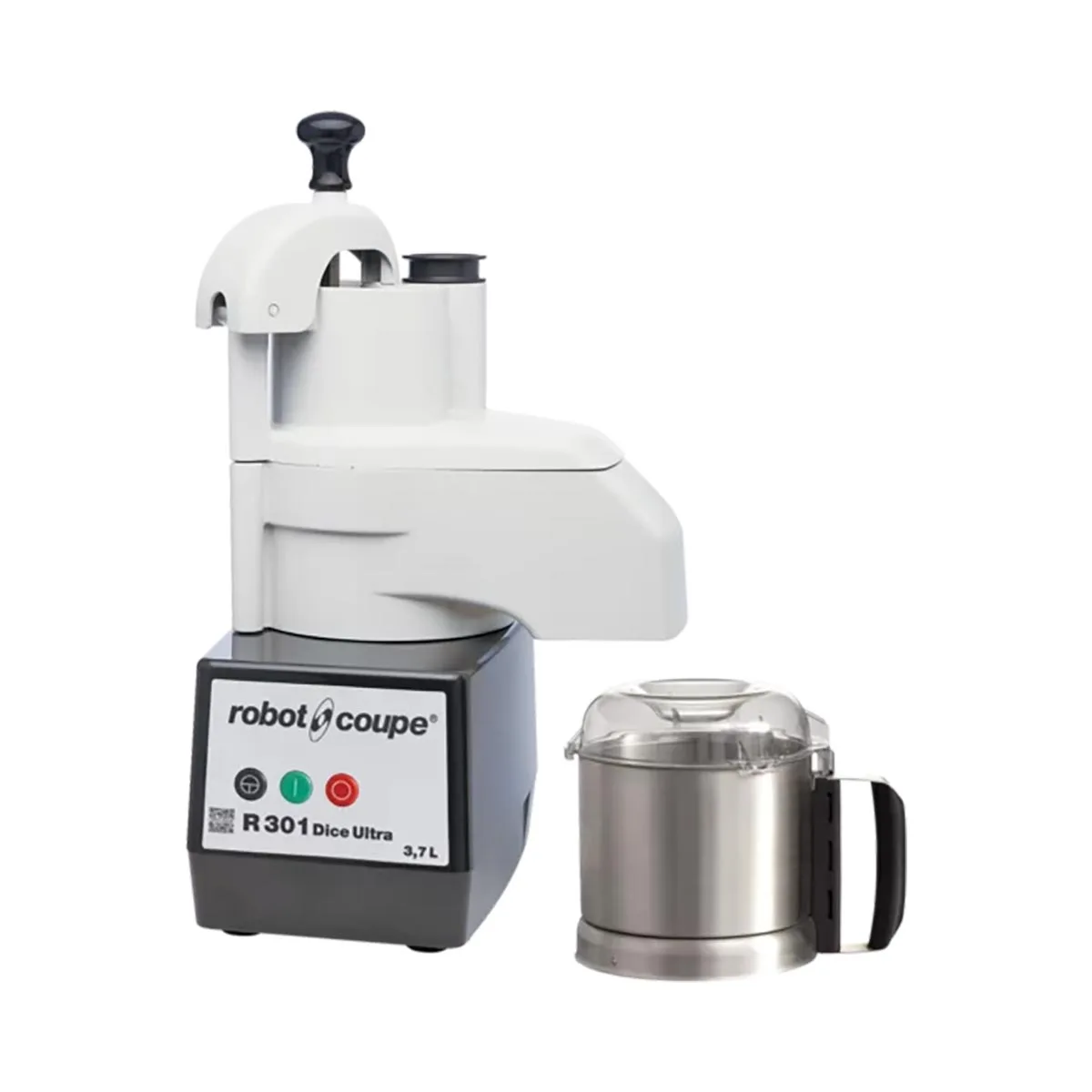 Robot Coupe R301UDICE Combination Food Processor, 3.7 L Stainless Steel Bowl, 2 hp, 1725 RPM