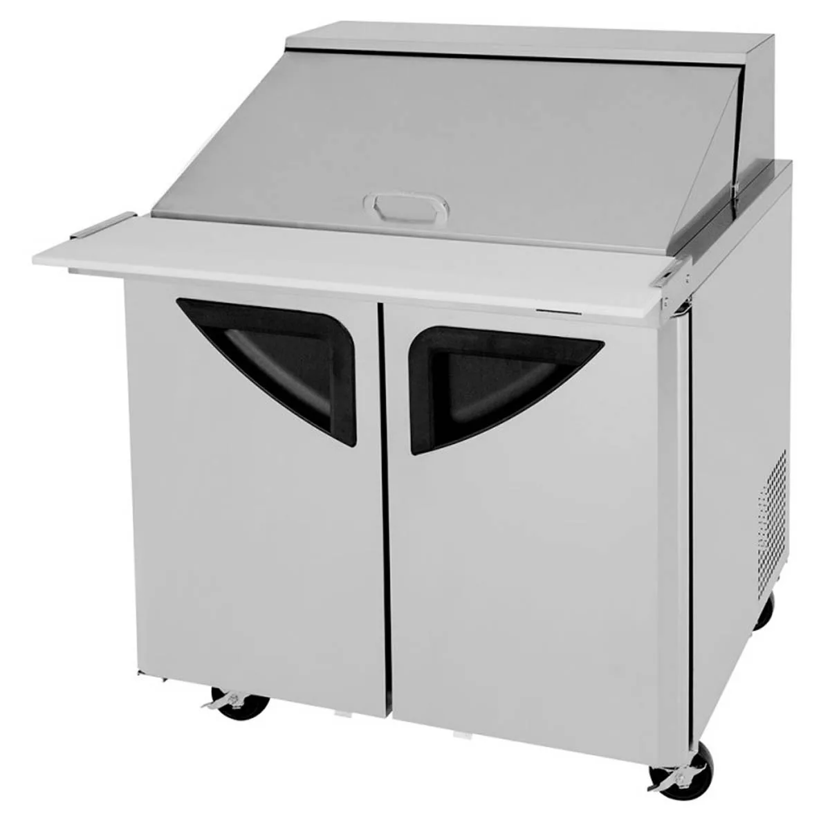 Turbo Air TST-36SD-15-N6 36" Mega Top Sandwich/Salad Prep Table w/ 2 Doors, 15 Pans