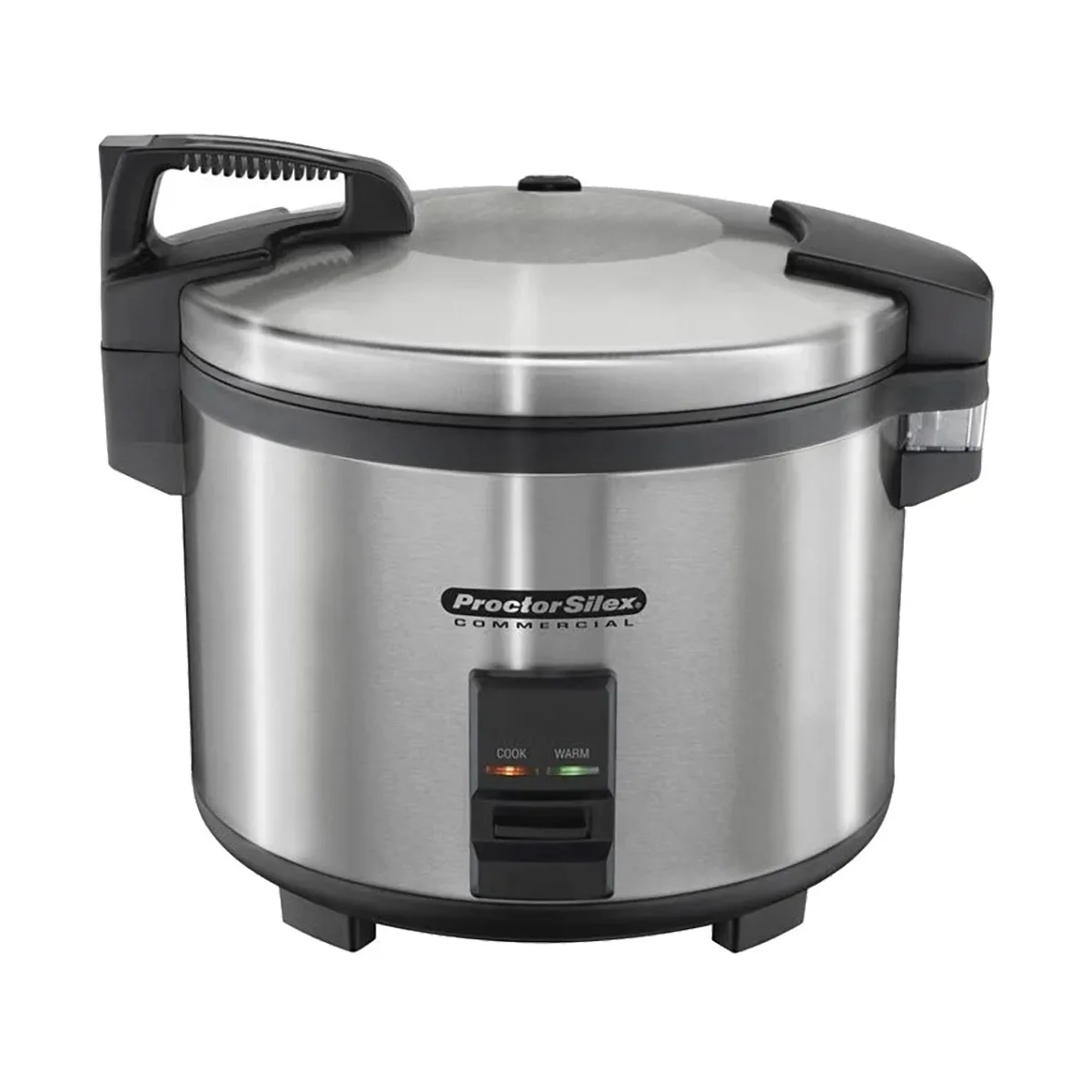 Hamilton Beach 37560R-CE Proctor Silex Commercial Rice Cooker/Warmer, 60 Cups, 220-240V, 1950W