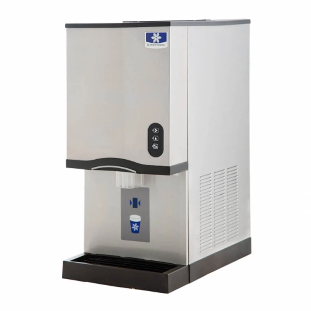 Manitowoc CNF0201A-N 16" Countertop Nugget 315 lb Ice & Water Dispenser, Air Cooled, 10 lb Bin